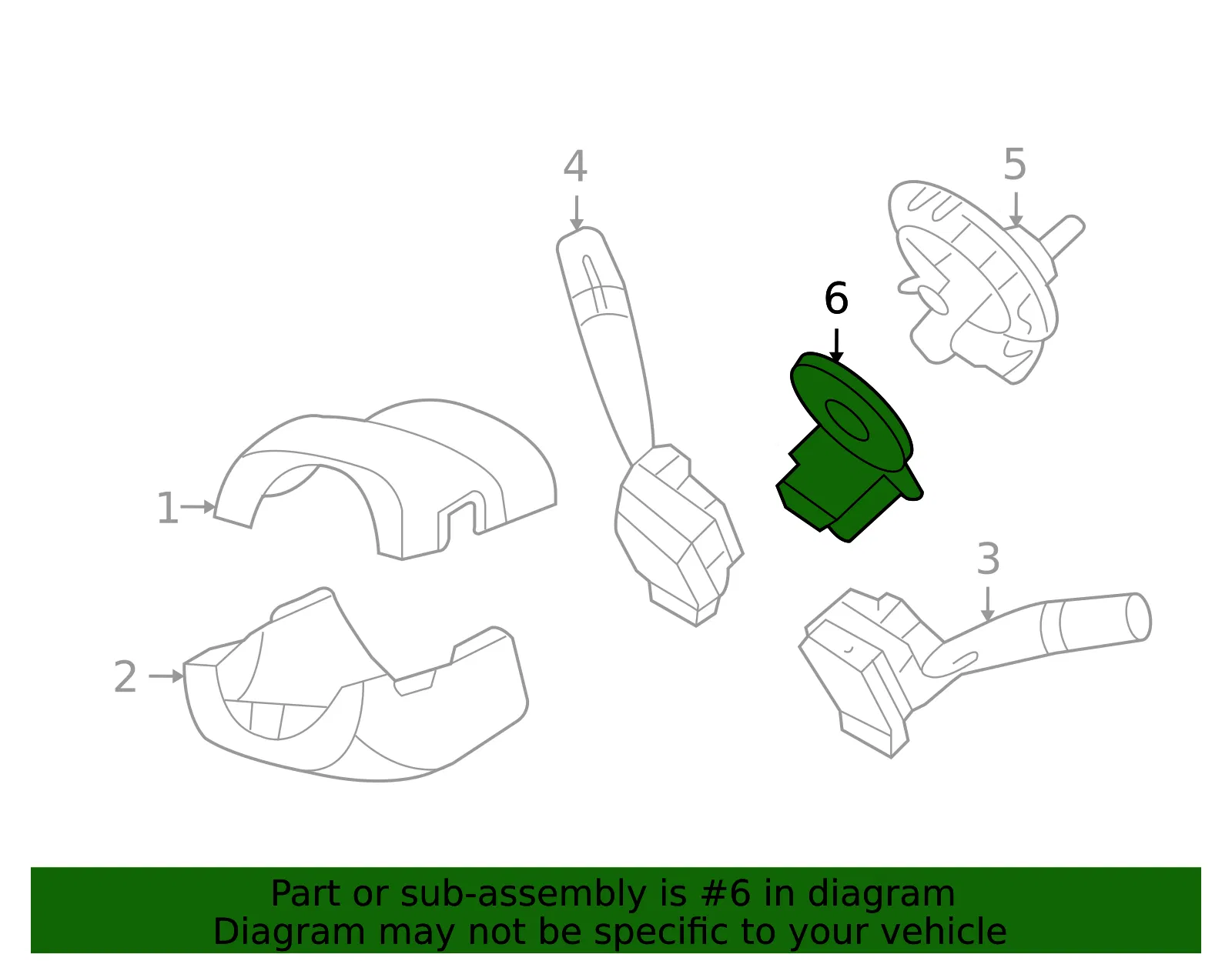 Angle Sensor - Kia (93480 3L002) - view 3